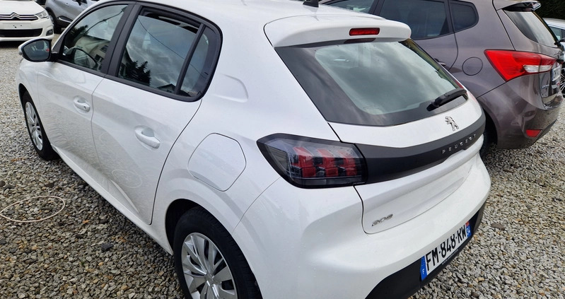 Peugeot 208 cena 40900 przebieg: 41000, rok produkcji 2019 z Sulechów małe 154